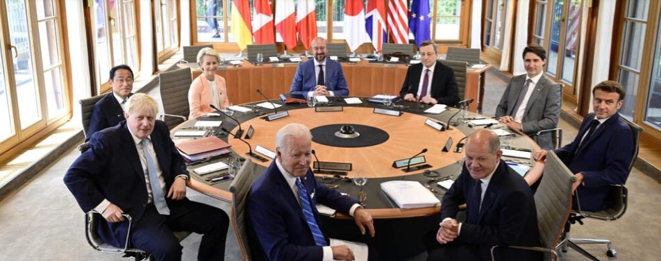 Les dirigeants du G7 face aux crises multiples qui touchent la planète