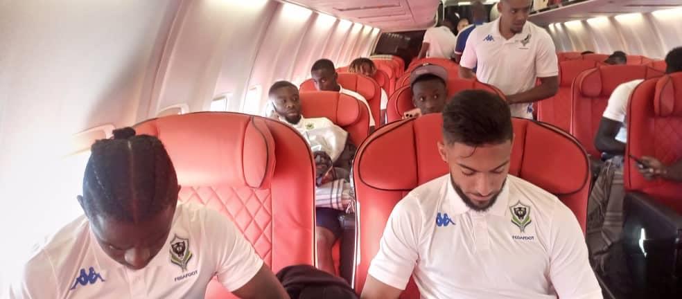 À cause d'un problème technique de leur avion, les joueurs Gabonais passent la nuit à Barcelone