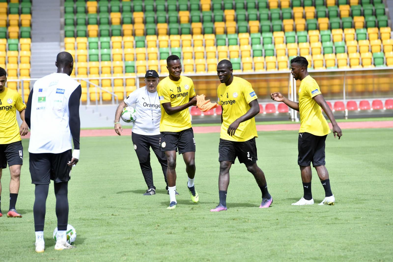 Équipe du Sénégal : une cinquième séance dans la bonne humeur 