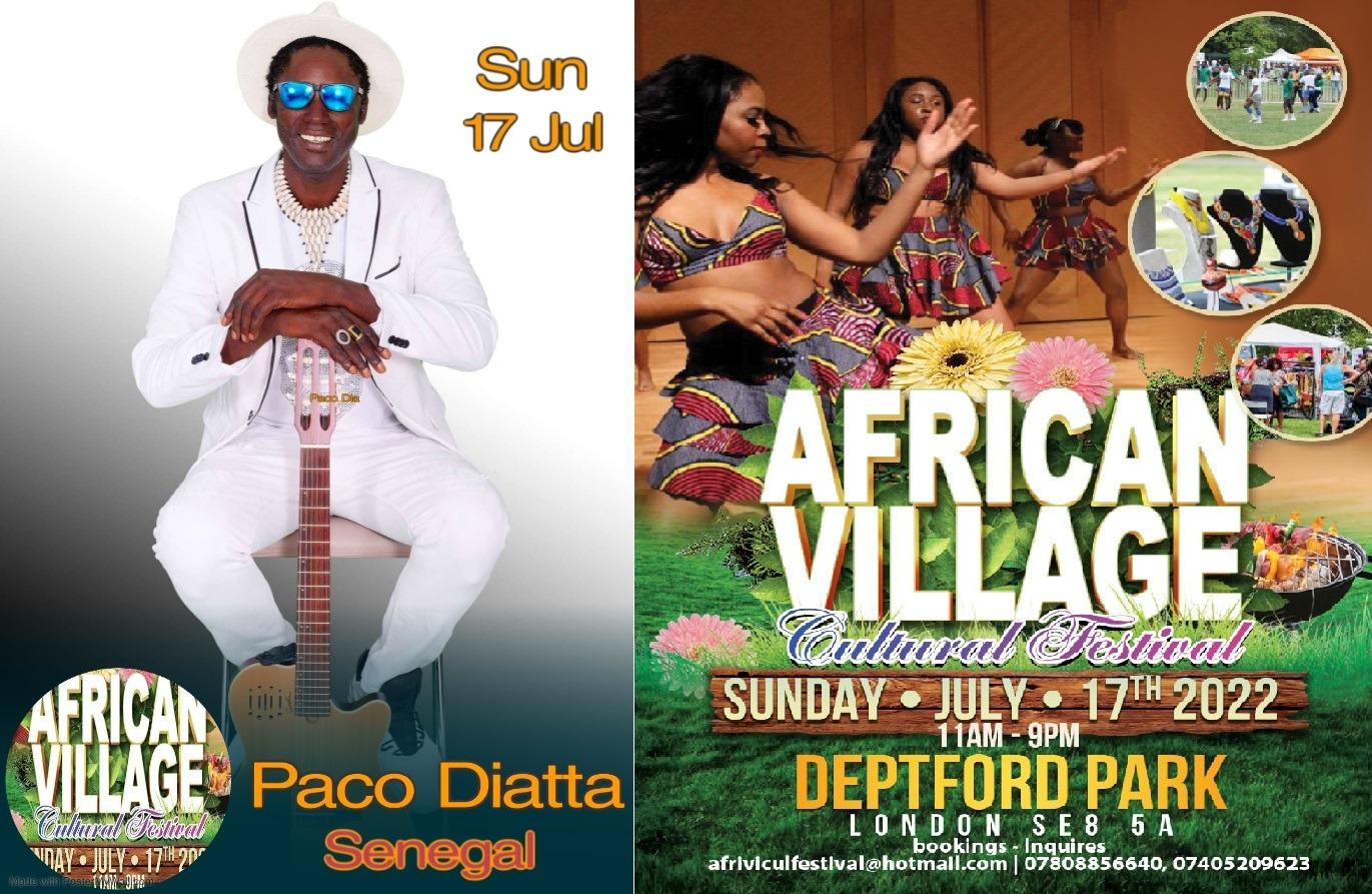 Paco Diatta nominé au « African Village Cultural Festival »