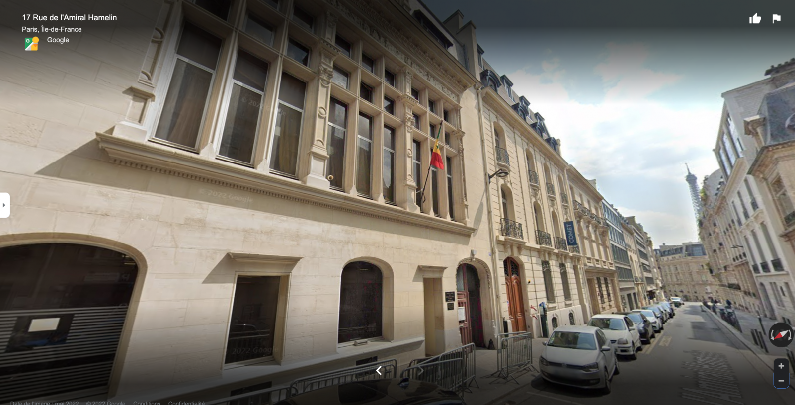 Consulat Sénégal à Paris : Un individu muni d\'arme blanche sème le trouble!