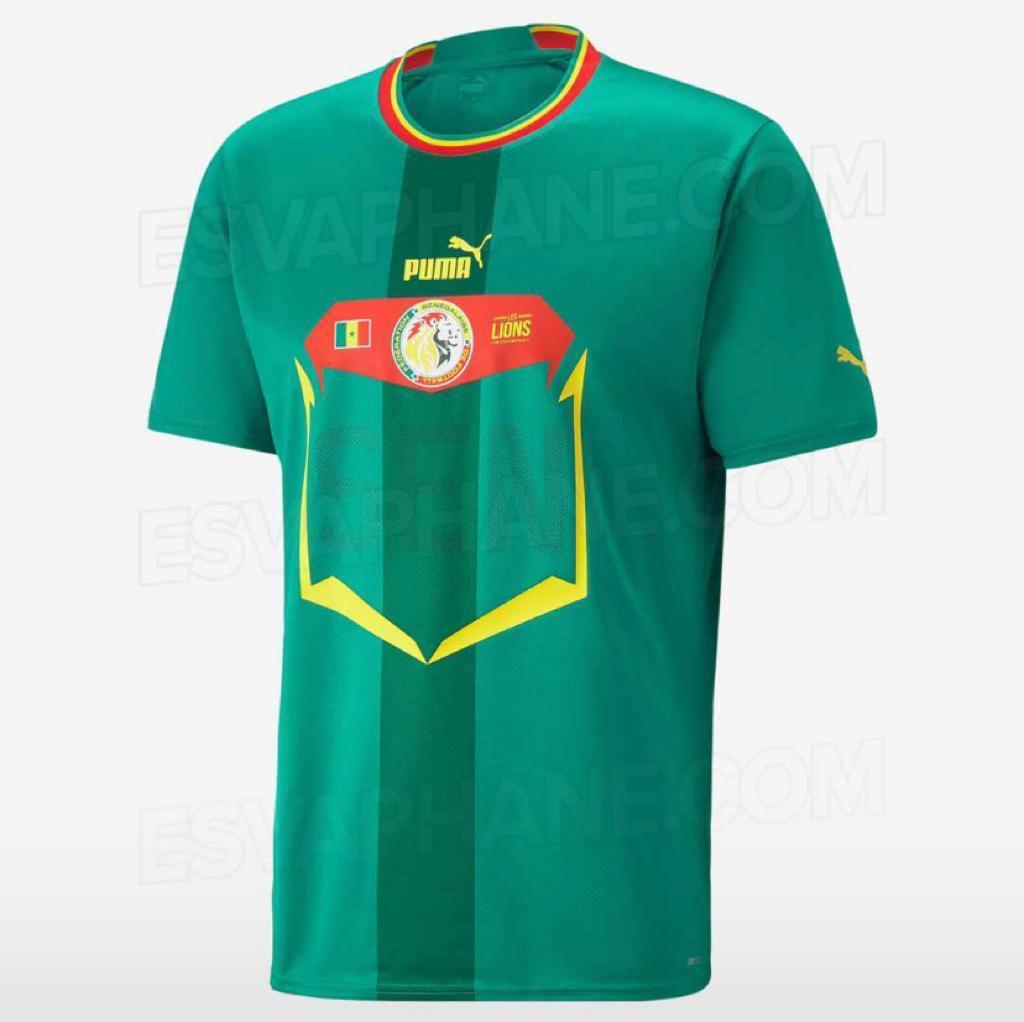 Coupe du monde : et si c'était le nouveau maillot extérieur des Lions du Sénégal
