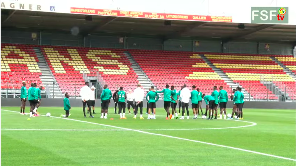 Revivez la séance d'entraînement d'avant-match Sénégal vs Bolivie