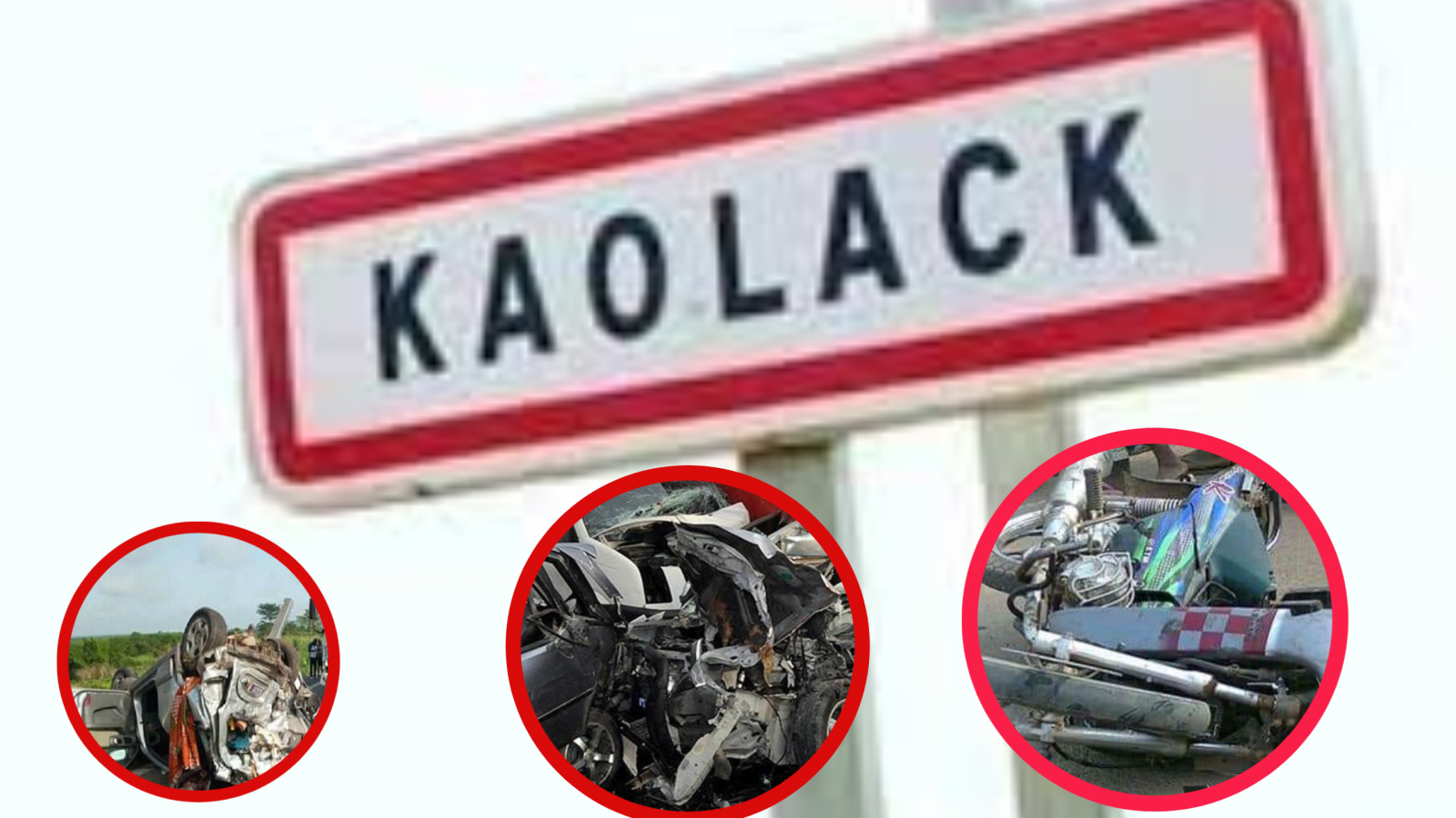 Accidents  sur la route de Kaoalck: les inquiétants chiffres du premier trimestre !