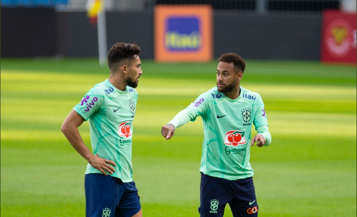 Brésil : frayeur pour Neymar à l'entraînement