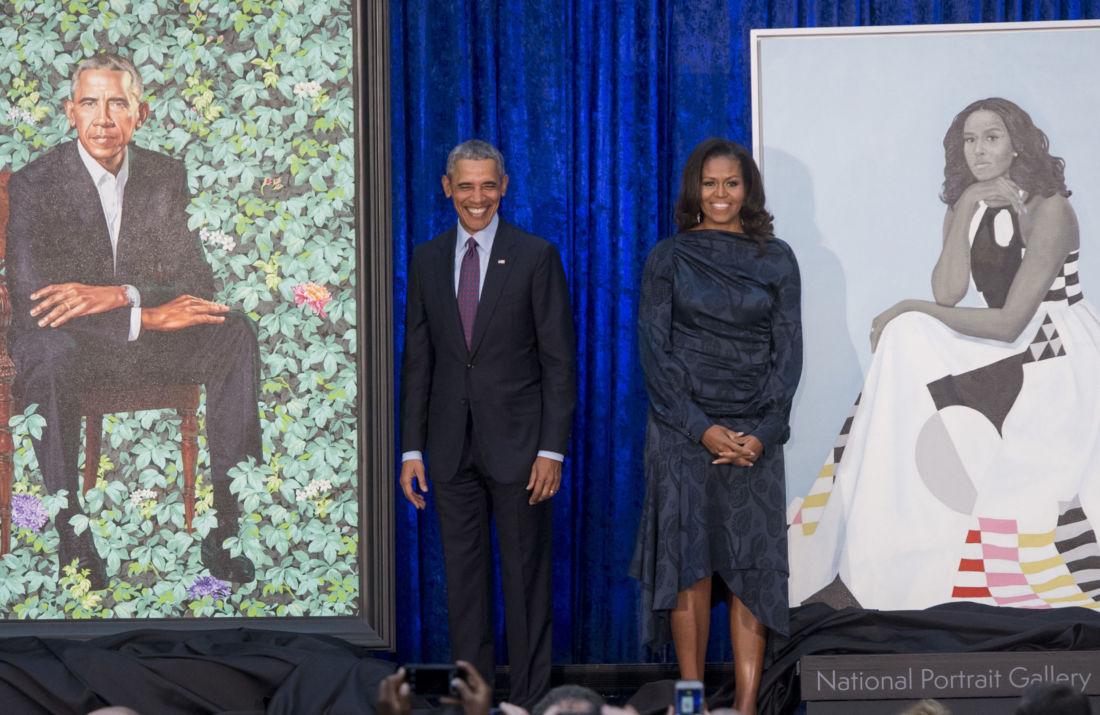 Les portraits officiels de Barack et Michelle Obama dévoilés 