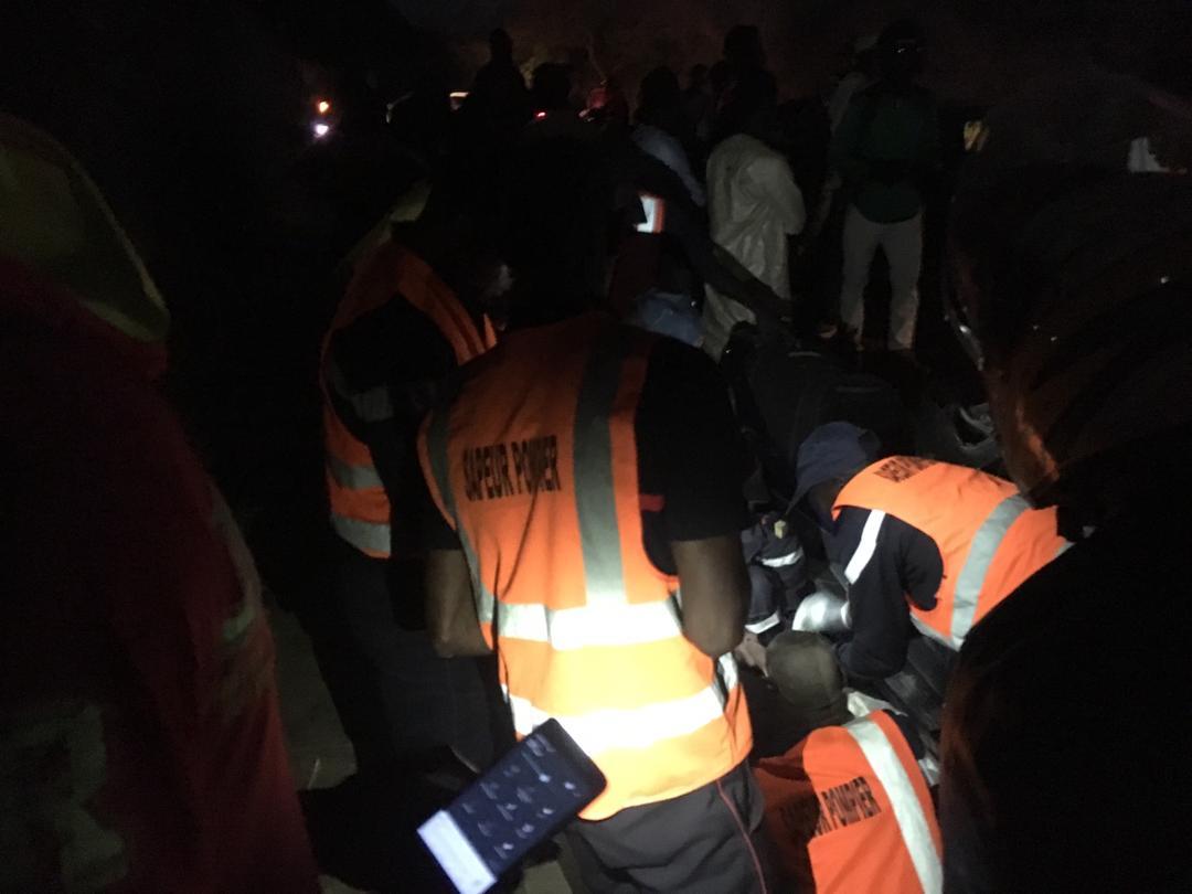 Kébémer : Plusieurs morts dans un violent choc entre un minicar et un camion frigorifique
