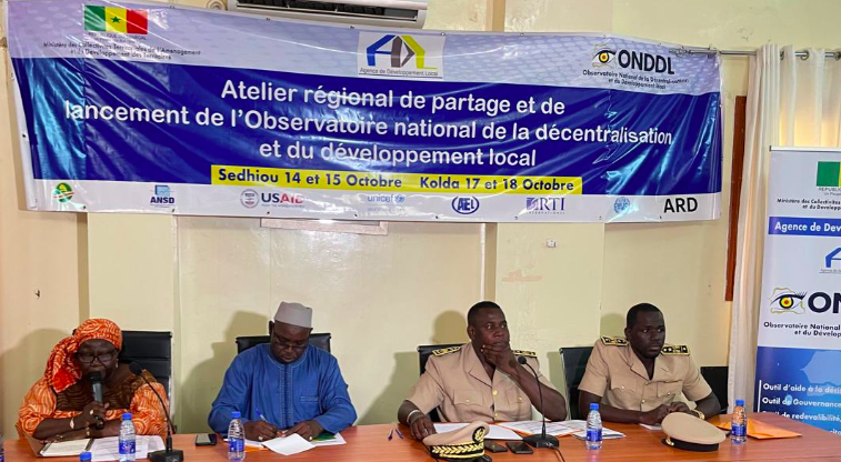 L\'ADL en tournée de partage des résultats de l\'ONDDL en Casamance...