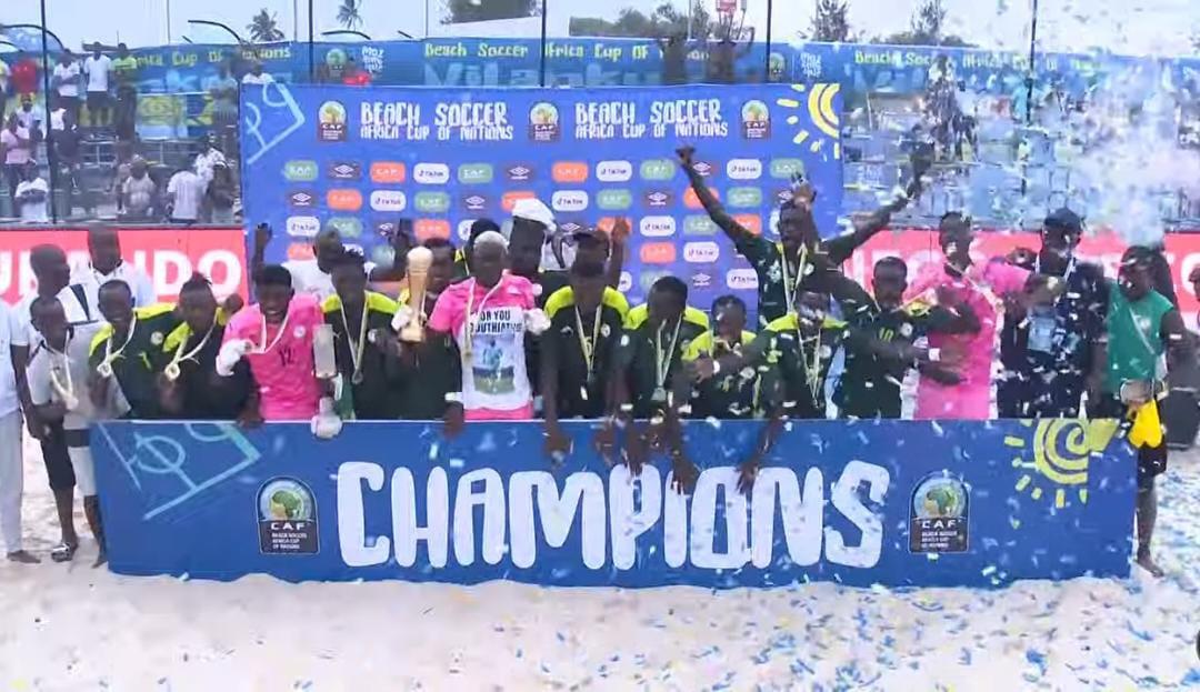 Beach Soccer : le Sénégal champion d'Afrique pour la 7e fois