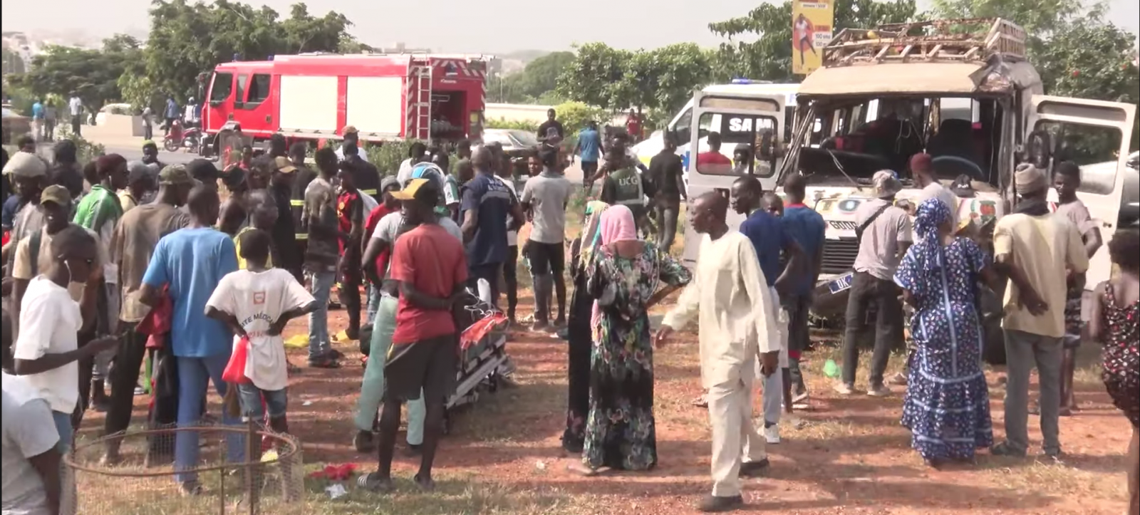 Dérapage d'un Ndiaga Ndiaye: Des blessés graves et 4 véhicules endommagés sur la Vdn !