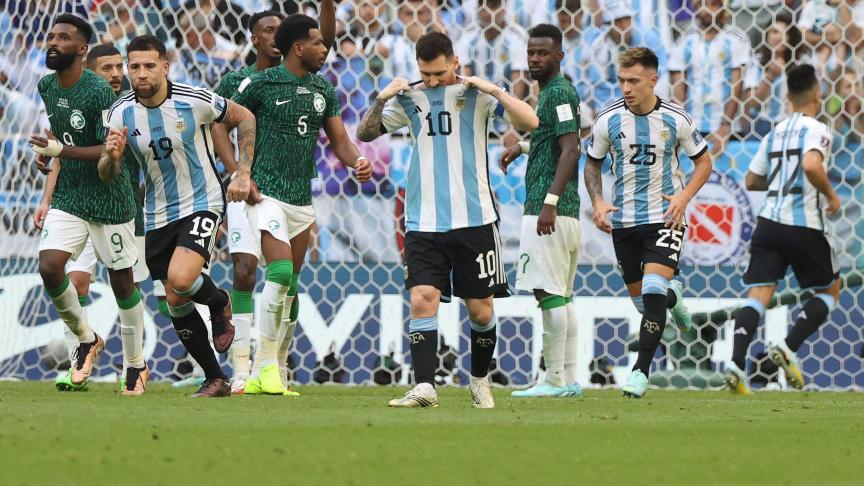 L\'Argentine de Messi battue par l\'Arabie saoudite!