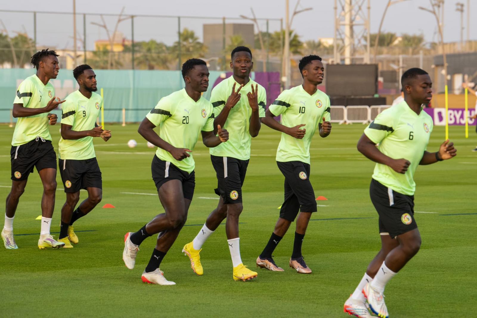 Qatar vs Sénégal : les Lions pas au complet pour le dernier entraînement