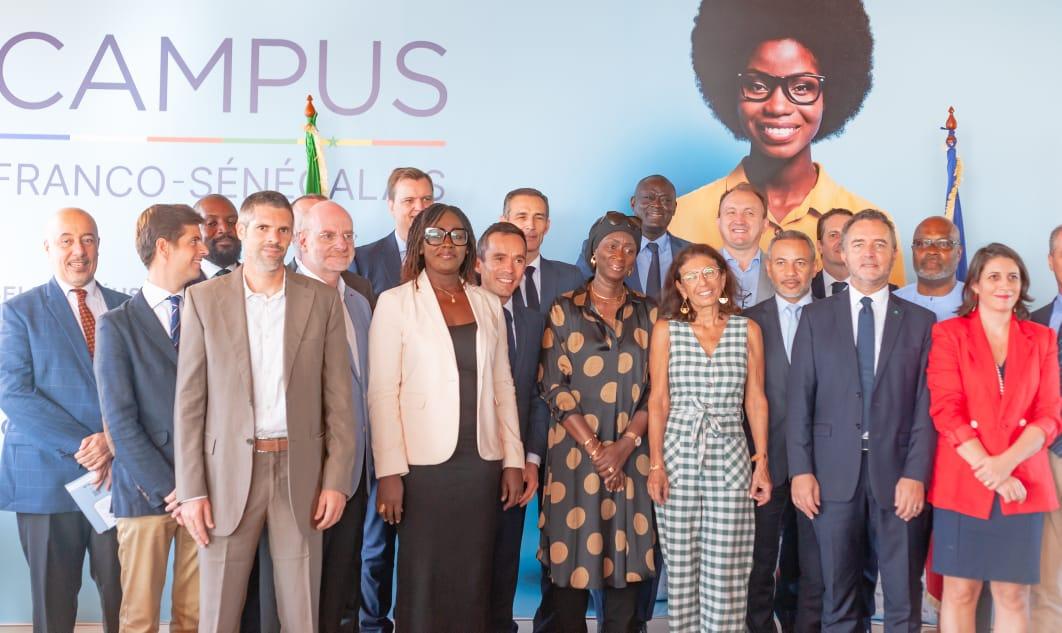 Signature d’un accord-cadre de coopération entre  le Campus franco-sénégalais et Sciences Po Paris
