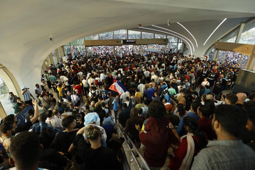 Argentine-France : de sérieux problèmes constatés dans le métro de Doha