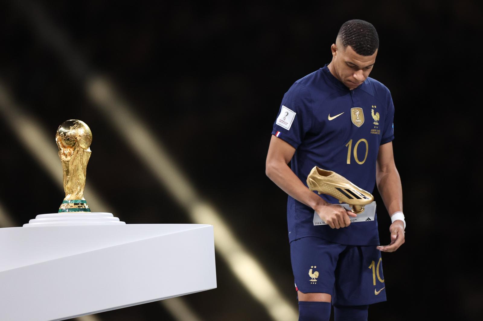 Kylian Mbappé termine meilleur buteur de la Coupe du monde 2022