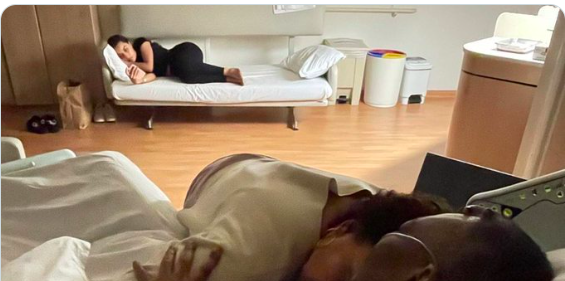 La fille de Pelé partage une photo avec son père à l'hôpital