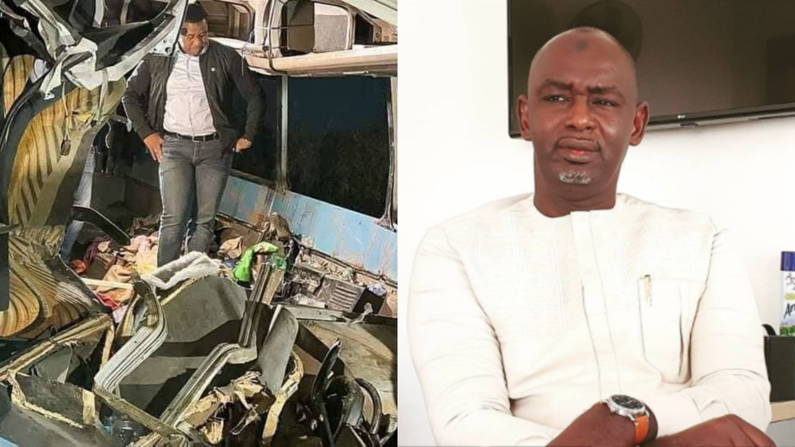 Visite sur les lieux du drame : Cheikh Oumar Sy descend Bougane Gueye Dany 