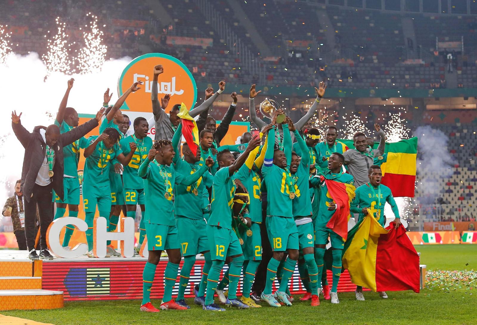 CHAN 2022 : les détails de l'arrivée des champions d'Afrique