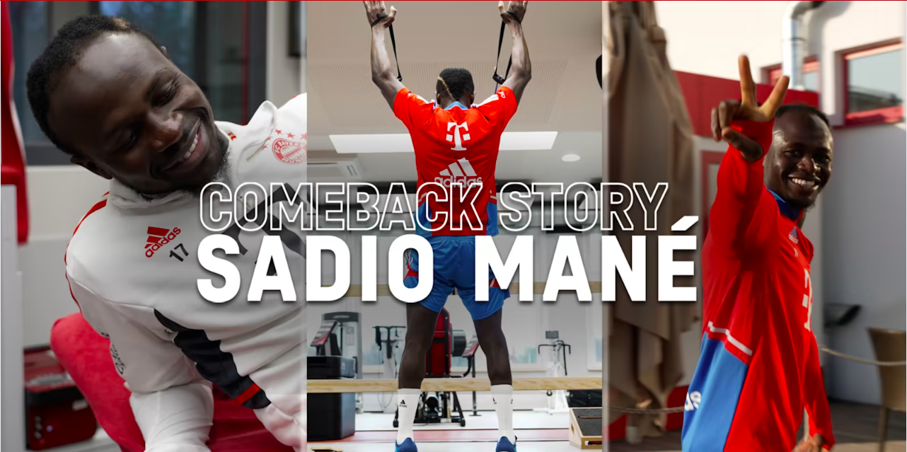 De la blessure...à la guérison : les images jamais vues de Sadio Mané (VIDEO)