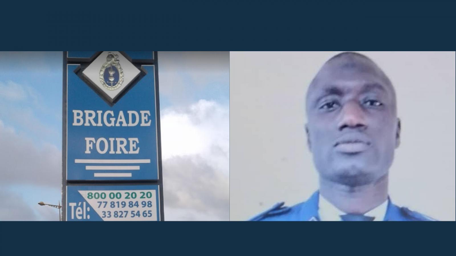 Deux arrestations après la mort de l'agent Babacar Dia de la Brigade de la foire