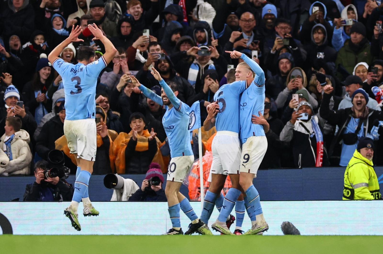 Ligue des Champions : Manchester City frappe fort et fonce vers les demi-finales 