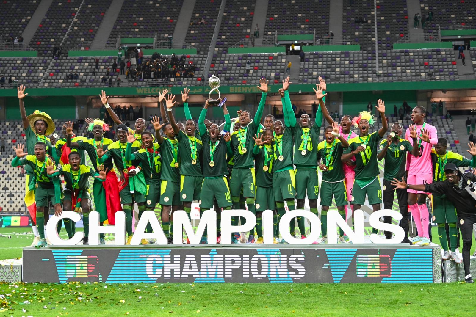 CAN U17 : les détails de l'arrivée des champions d'Afrique 