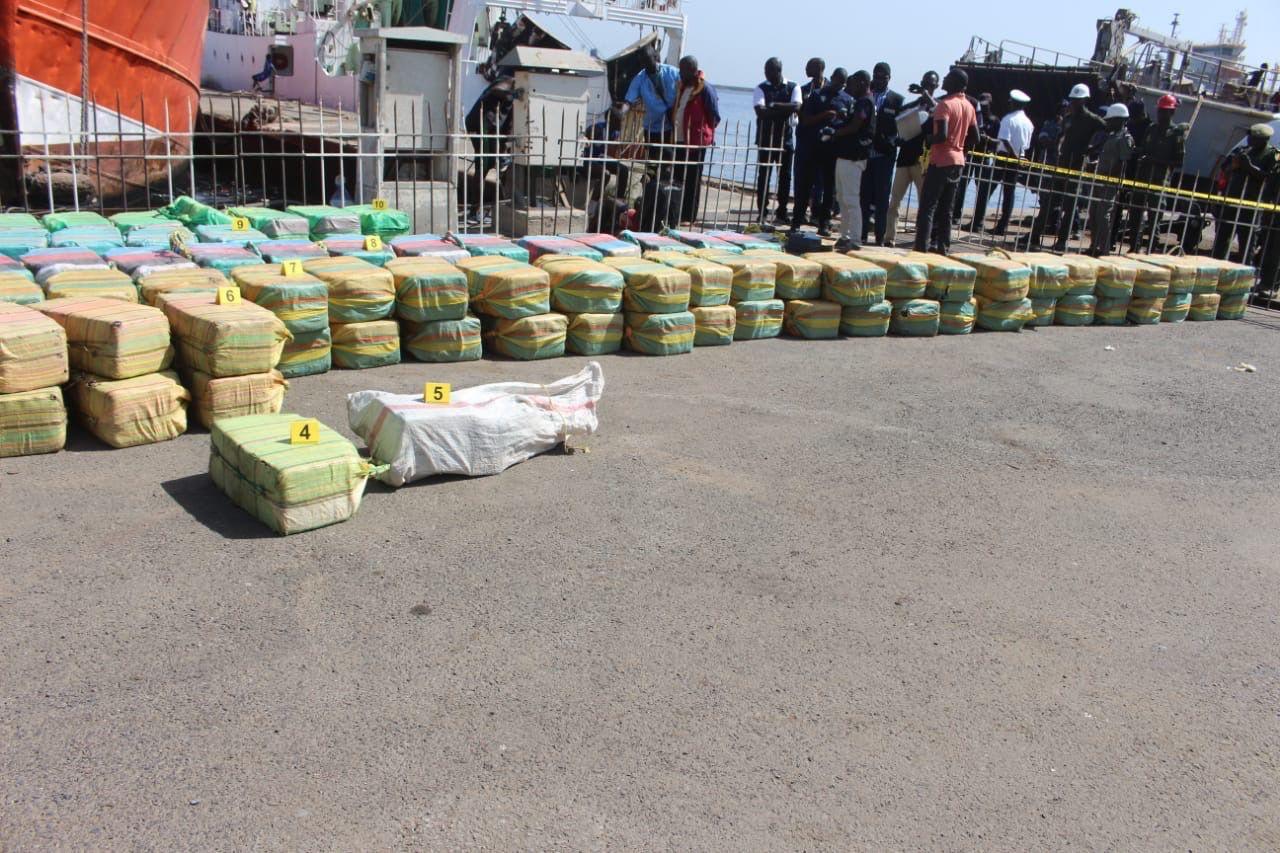 Drogue dure : Trois tonnes de Cocaïne saisies par la marine