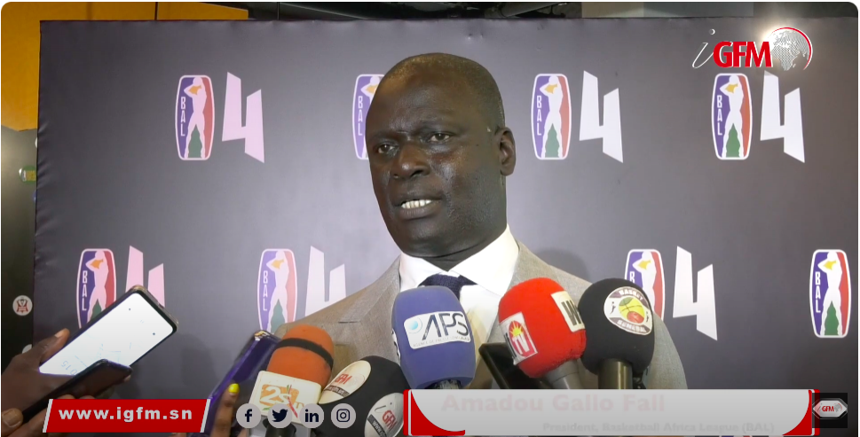 Basket-ball Africa League : le président, Amadou G. Fall, donne les détails de la saison 4
