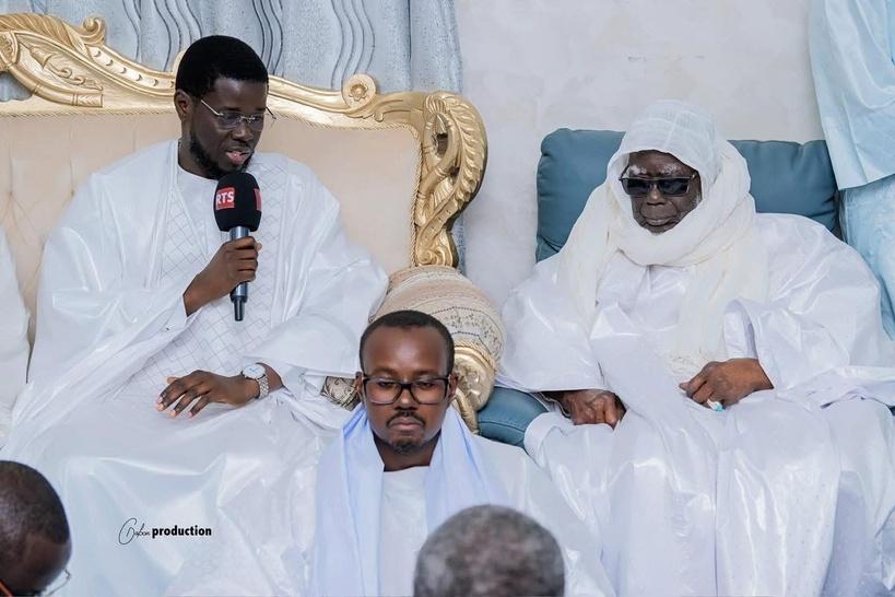 Décès de Serigne Cheikh Saliou Mbacké : le Président FAYE à Touba pour présenter ses condoléances au Khalife