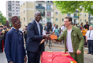 Commémoration de l’appel du 18 juin - Ambassadeur Baye Moctar DIOP invité du Maire de Bondy