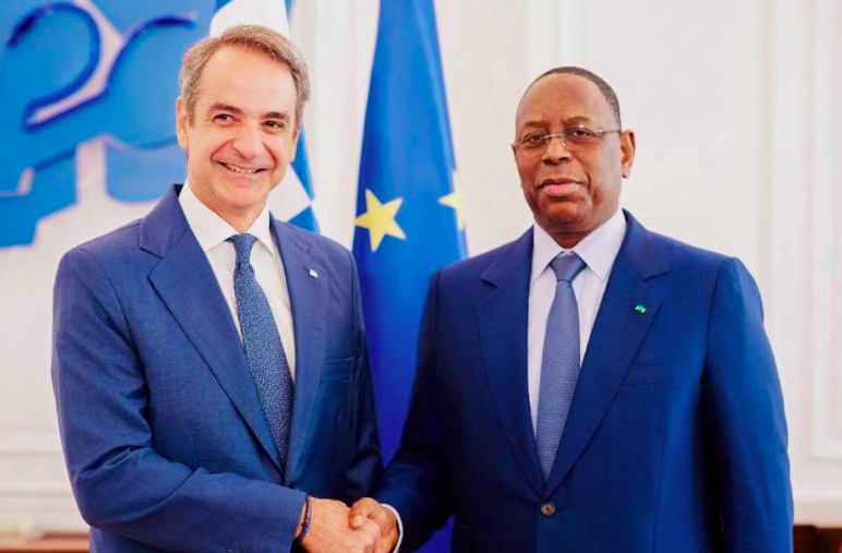 Candidat au poste de secrétaire général de l\'ONU : Macky Sall reçu à Athènes par Kyriakos Mitsotakis