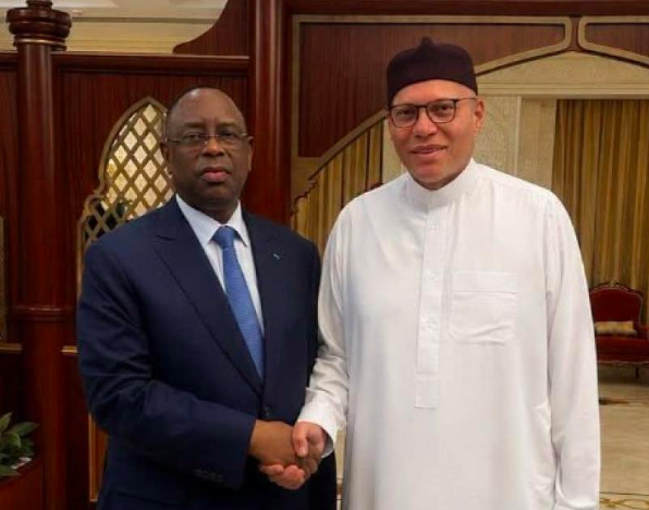  DOHA : Macky Sall rencontre Karim Wade