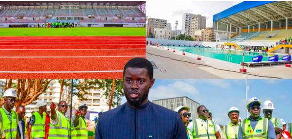 JOJ DAKAR 2026 : Le PR Diomaye Faye réceptionne la Piscine olympique et le stade Iba Mar Diop ce samedi