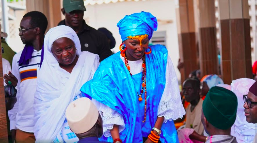 TOURNEE A RUFISQUE ET BARGNY- Anta Babacar honorée en « Linguère léboue »